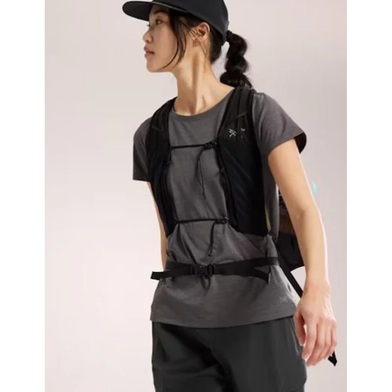 Arc'teryx Taema Kurzarmshirt Women black heather