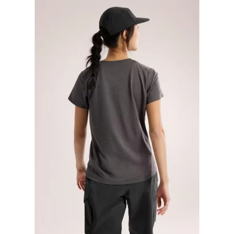 Arc'teryx Taema Kurzarmshirt Women black heather