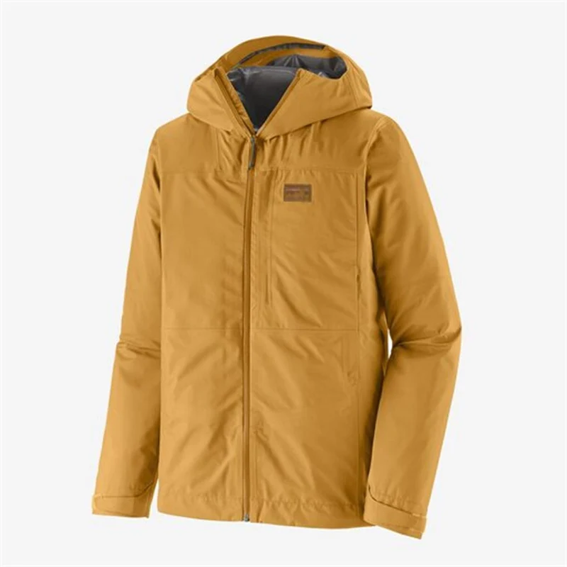 Patagonia Herren Boulder Fork Rain Jacket Pufferfish Gold