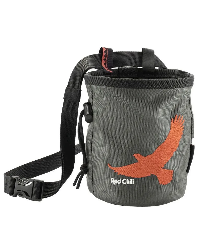 Red Chili Beta Chalk Bag black-anthracite
