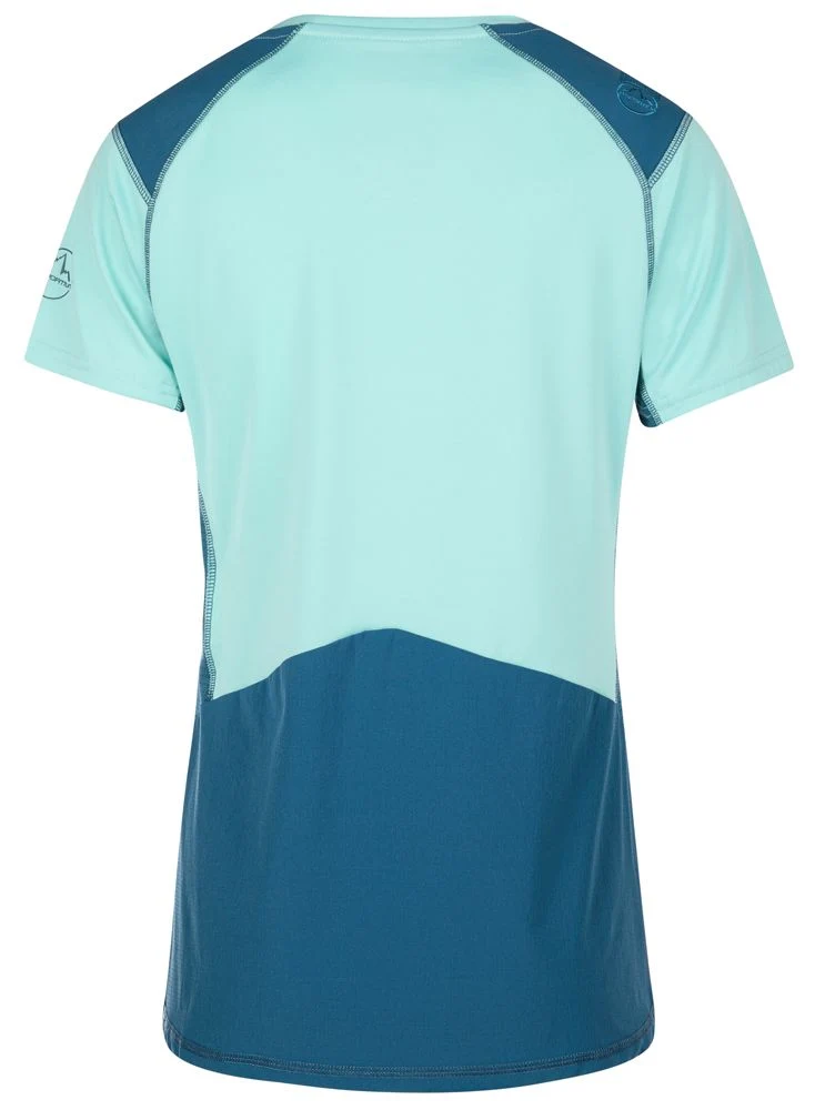 La Sportiva Compass T-Shirt Damen iceberg / storm blue