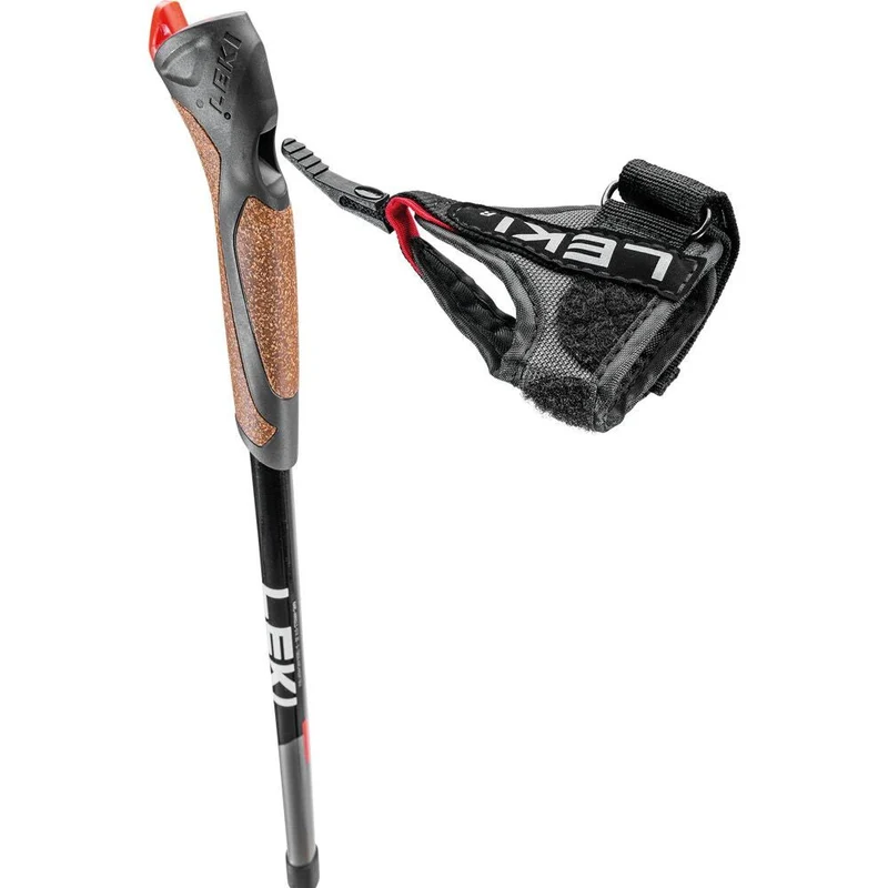 Leki Spin Nordic Walking Stock silvergray white