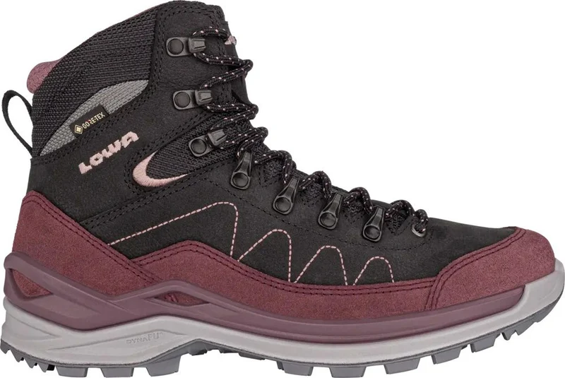 Lowa Toro Pro GTX MID Ws Damen Wanderschuh schwarz/altrosa