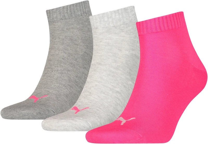 PUMA Plain Sneaker Trainer Socken 3er-Pack