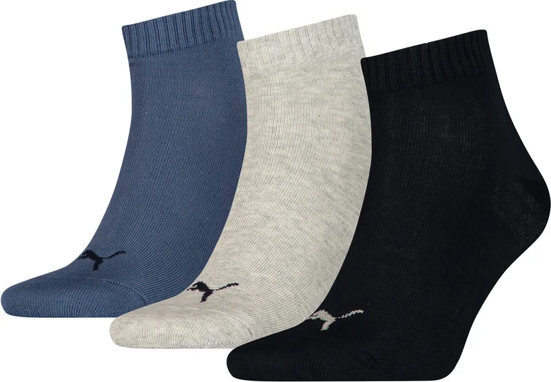PUMA Plain Sneaker Trainer Socken 3er-Pack
