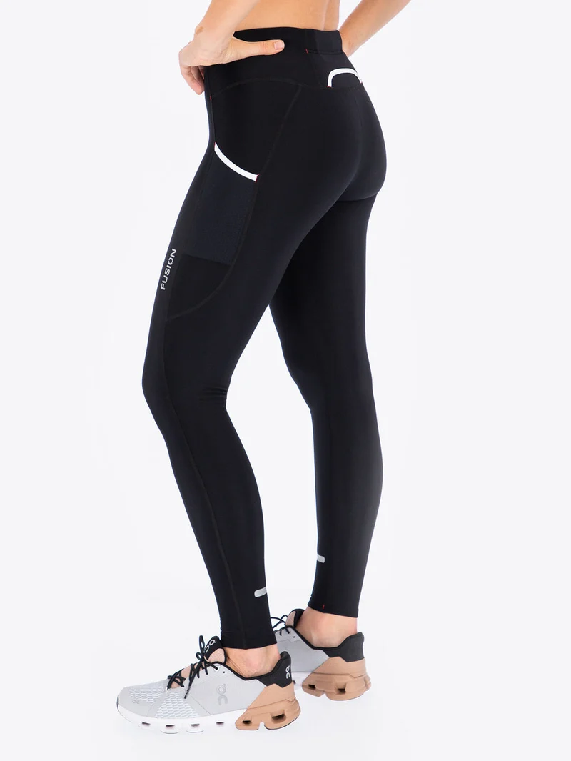 FUSION Hot Long Tights – Unisex Laufhose mit Wärme