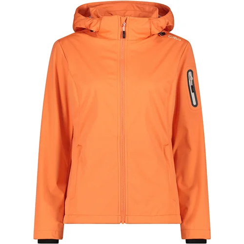 CMP WOMAN JACKET ZIP HOOD leichte Softshelljacke Damen