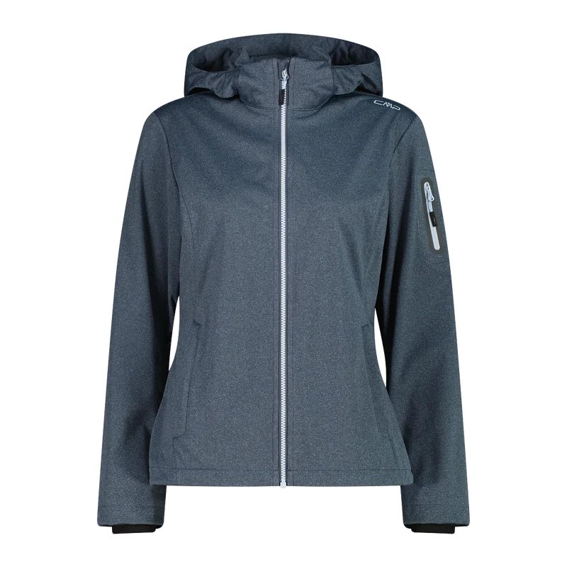 CMP WOMAN JACKET ZIP HOOD leichte Softshelljacke Damen