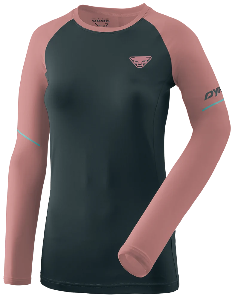 Dynafit Alpine Pro Damen Langarmshirt blueberry mokarosa