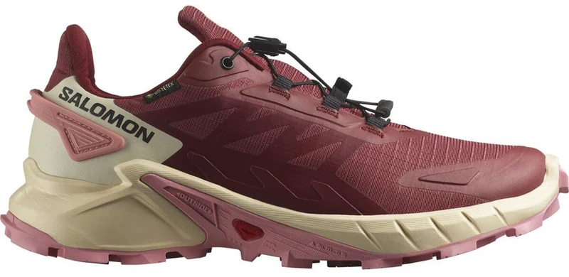 Salomon Supercross 4 GTX W Damen Trailrunningschuh cow hide/syrah/blush