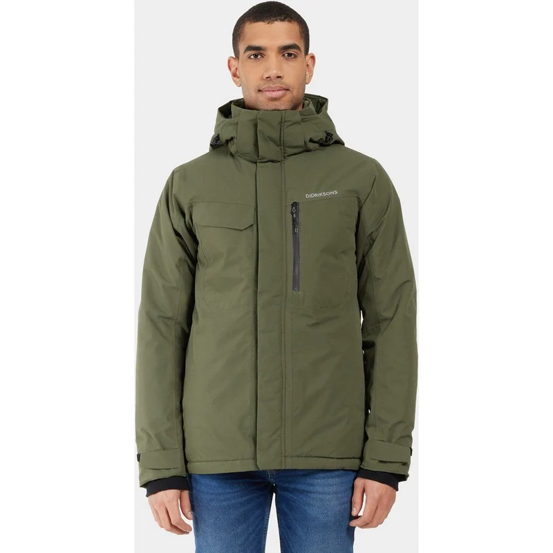 Didriksons Stefan Herren Funktionsjacke deep green
