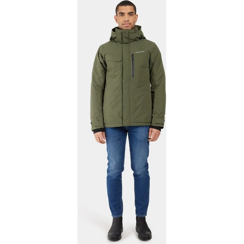 Didriksons Stefan Herren Funktionsjacke deep green