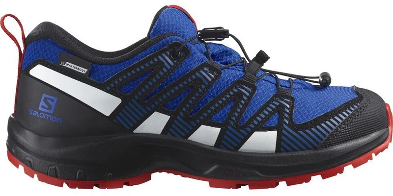 Salomon XA Pro V8 Climasalomon™ Kinderschuh lapis blue/black/fiery red