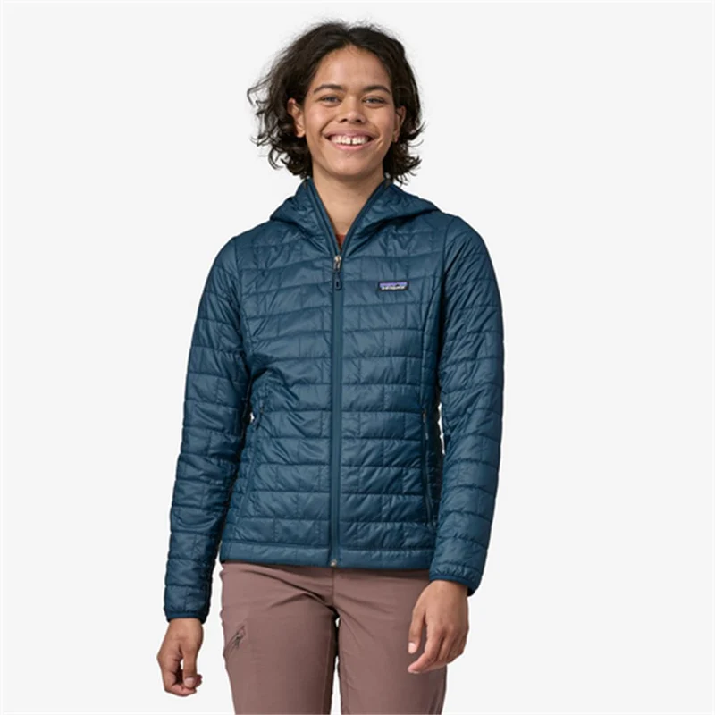 Patagonia Women's Nano Puff® Hoody lagom blue