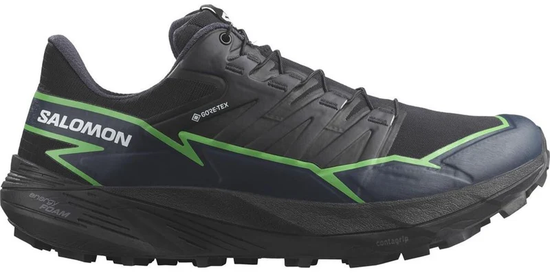 Salomon Thundercross GTX Herren Wanderschuh black/green gecko/black