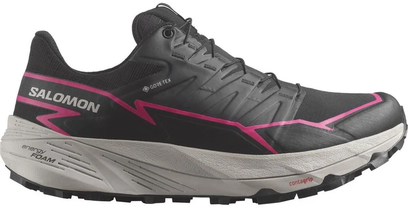 Salomon Thundercross GTX W Damen Wanderschuh black/black/pink glo