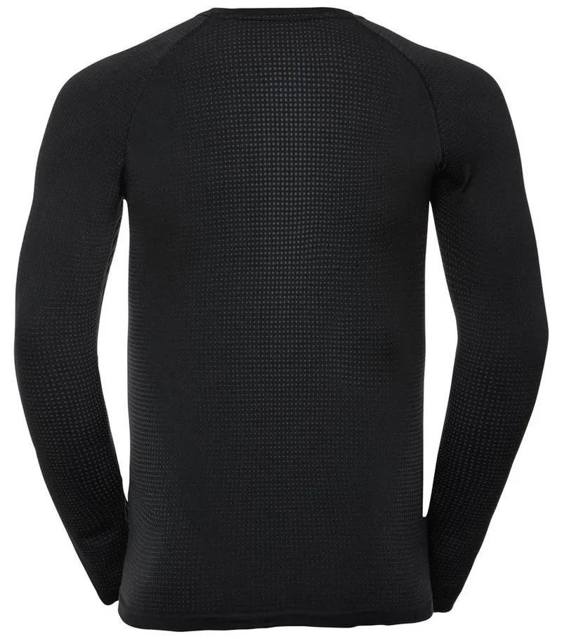 Odlo PERFORMANCE WARM ECO Herren Baselayer black - new odlo graphite grey