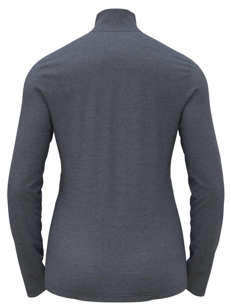 Odlo ROY Mid Layer 1/2 Zip Damen Midlayer folkstone gray - india ink