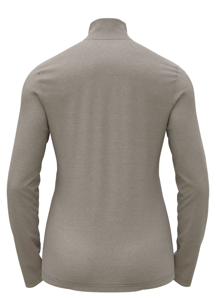 Odlo Roy Mid layer 1/2 Zip Damen Midlayer silver cloud - iron