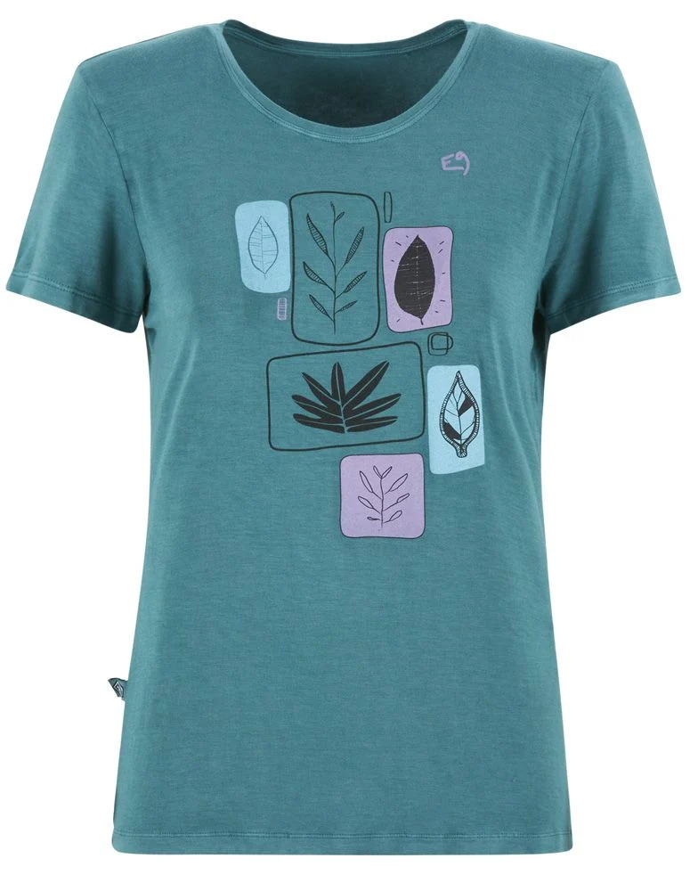 E9 Pamma Damen T-Shirt green-lake