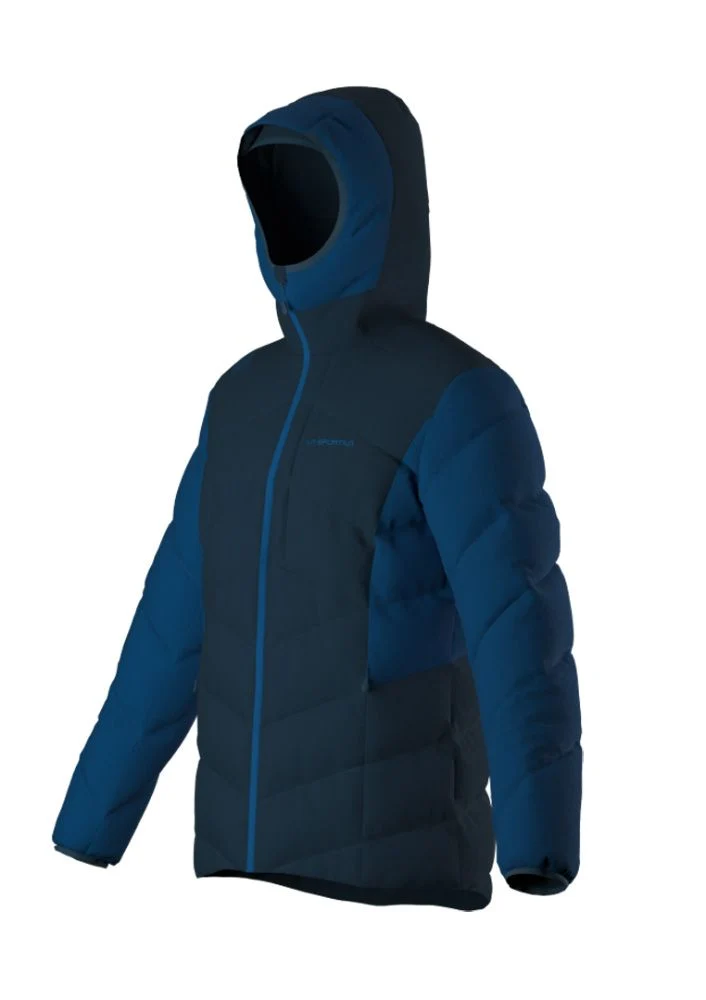 La Sportiva Bivouac Down Jacket Herren Daunenjacke storm blue/electric blue