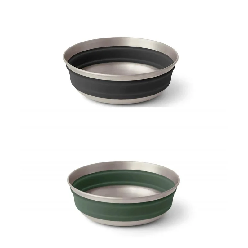 Sea to Summit Detour Bowl - zusammenfaltbare Campingschale mit Edelstahl Größe M