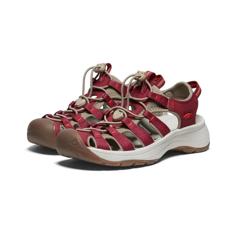 Keen Damen Astoria West Sandale Merlot/ Scarlet