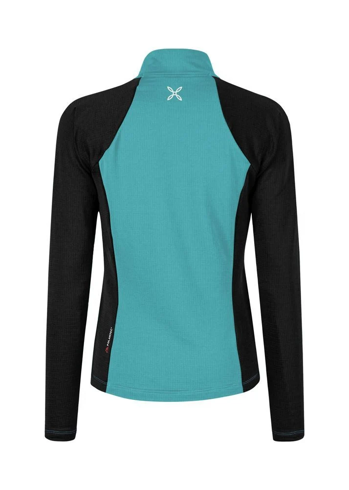 Montura Run Soft 2 Zip Maglia Damen Midlayer care blue