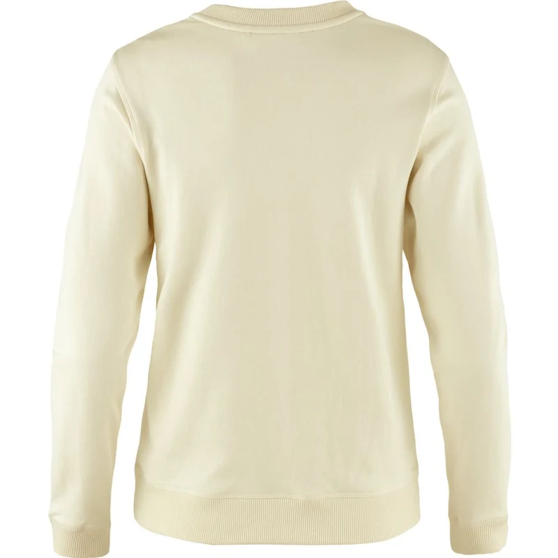 Fjällräven 1960 Logo Badge Sweater Damen Pullover chalk white