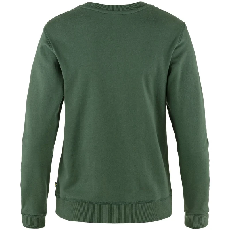 Fjällräven 1960 Logo Badge Sweater Damen Pullover deep patina