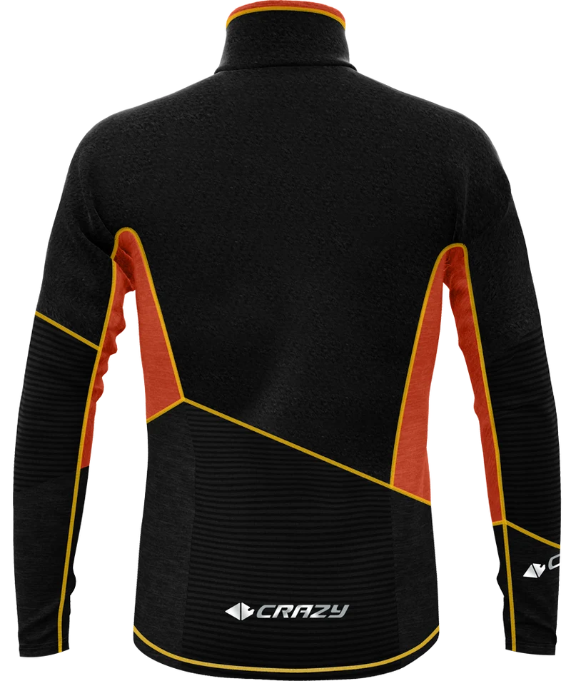 Crazy Idea Pull Magma Herren Midlayer early