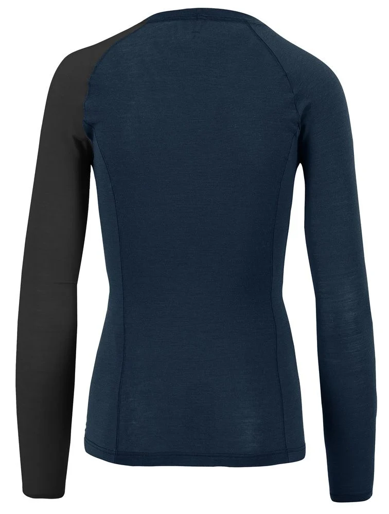 Karpos Dinamico Merino 130 W Jersey Damen Langarmshirt midnight/black