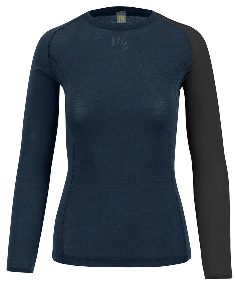 Karpos Dinamico Merino 130 W Jersey Damen Langarmshirt midnight/black