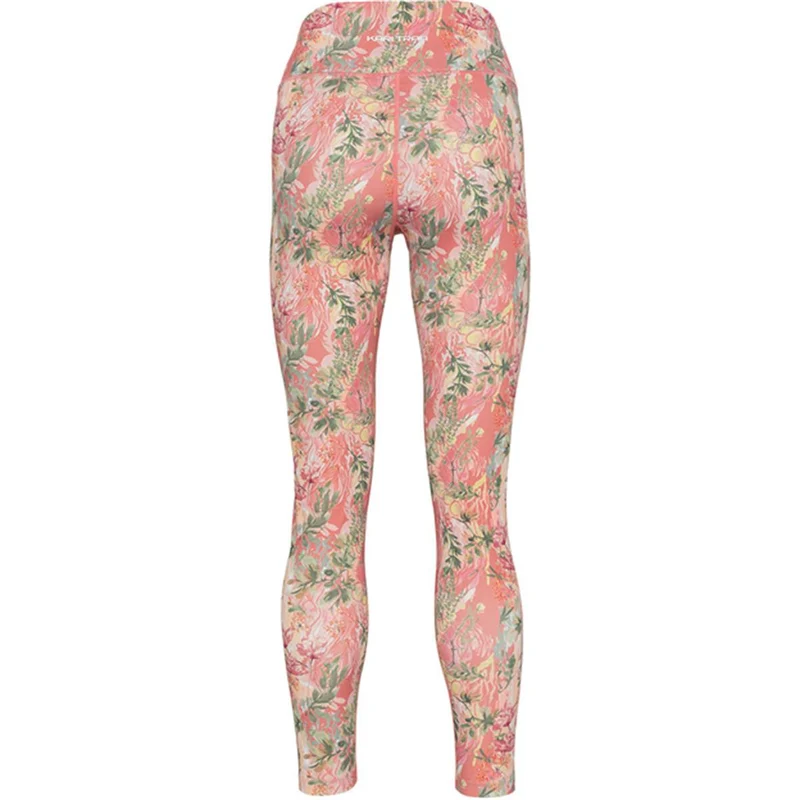 KARI TRAA VILDE RUNNING TIGHTS - PASTEL DUSTY PINK DAMEN