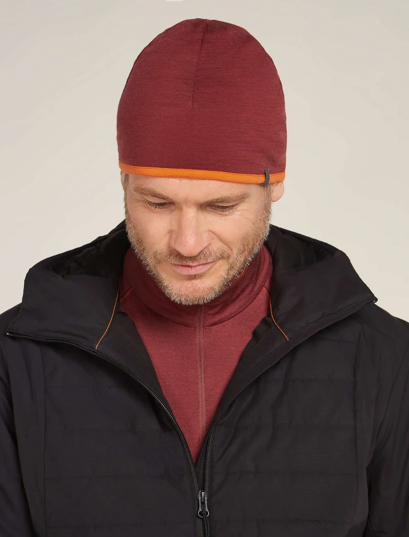 ICEBREAKER U Pocket Hat – Wende-Mütze aus Merinowolle