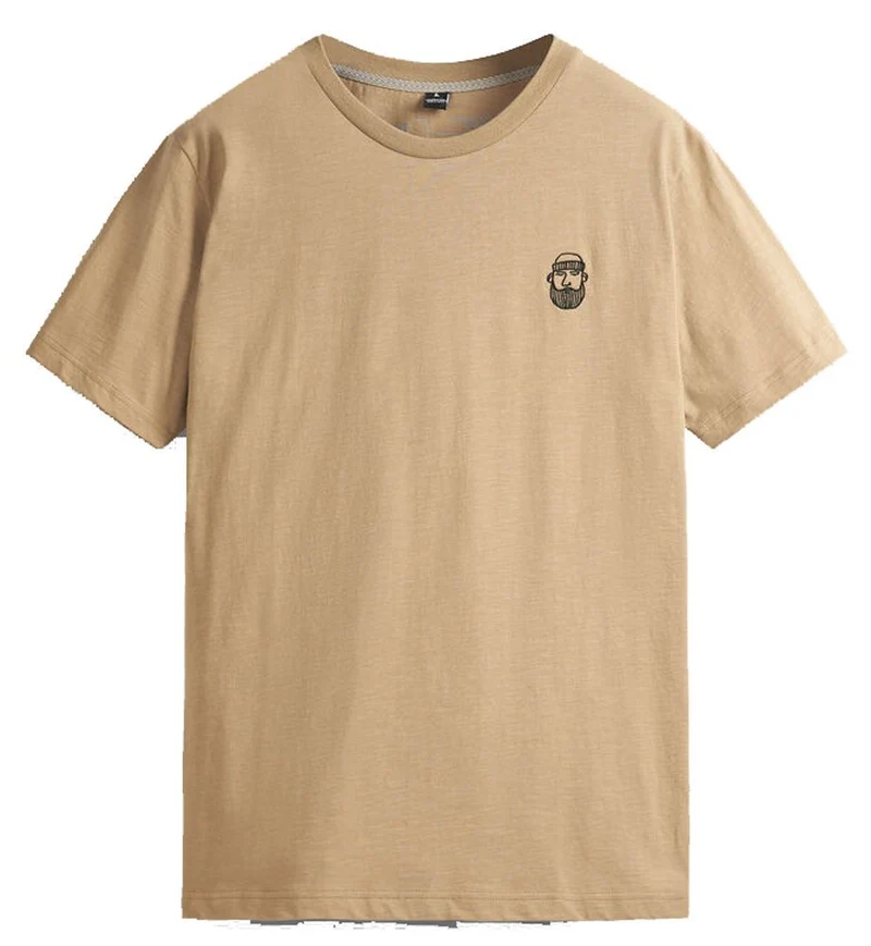 Picture Adak Tee Herren T-Shirt dark stone