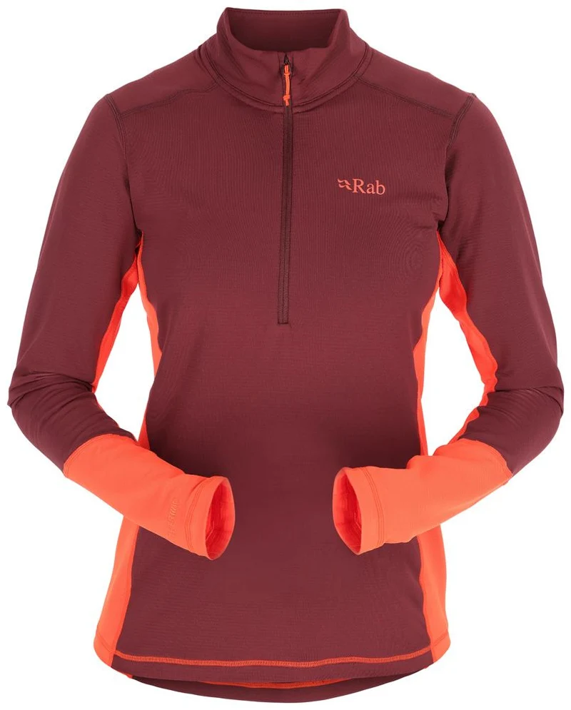 Rab Conduit Pull-on Fleece Baselayer Damen deep heather