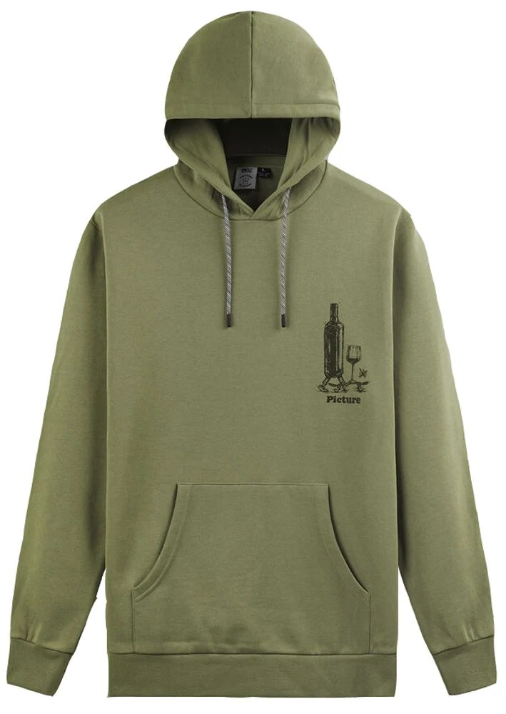 Picture D&S Wineride Herren Hoodie green spray