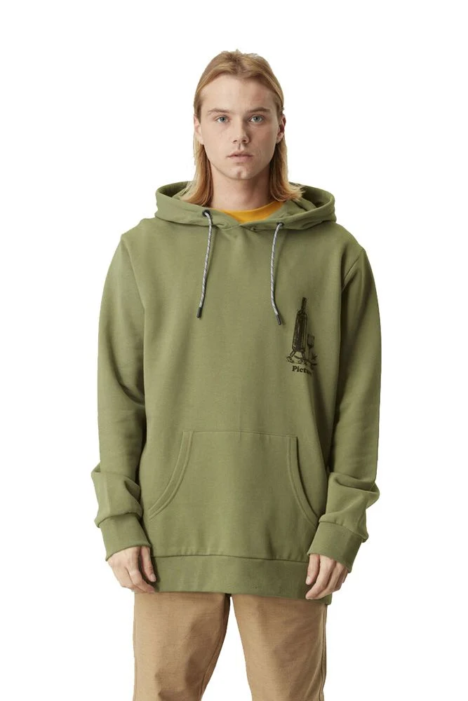 Picture D&S Wineride Herren Hoodie green spray