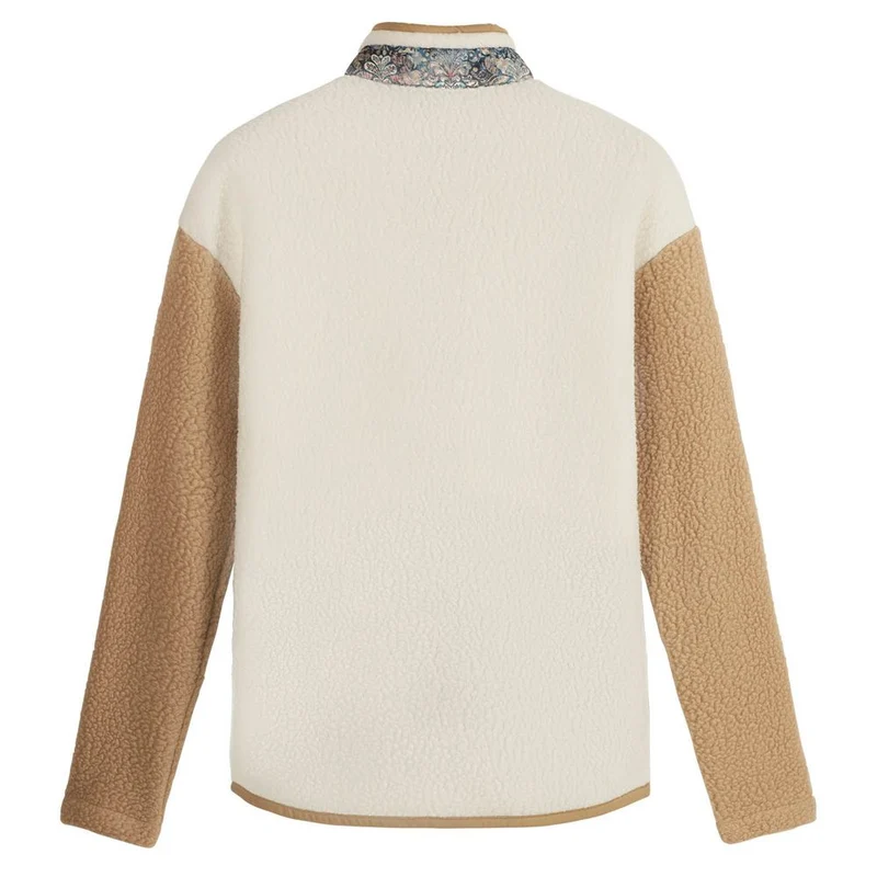 Picture Naatil 1/4 Fleece Damen Fleecejacke tannin