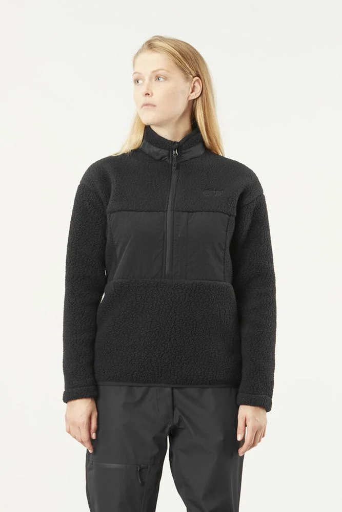Picture Naatil 1/4 Fleece Damen Fleecejacke black