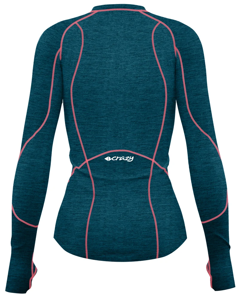 Crazy Idea Pull Allure Damen Langarmshirt frozen