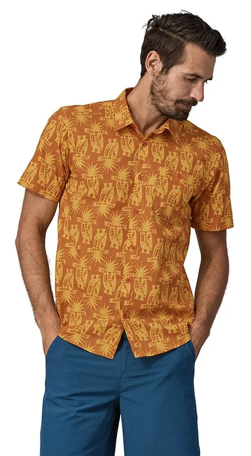 Patagonia M's Go-To Shirt Herren Kurzarm-Hemd sienna clay