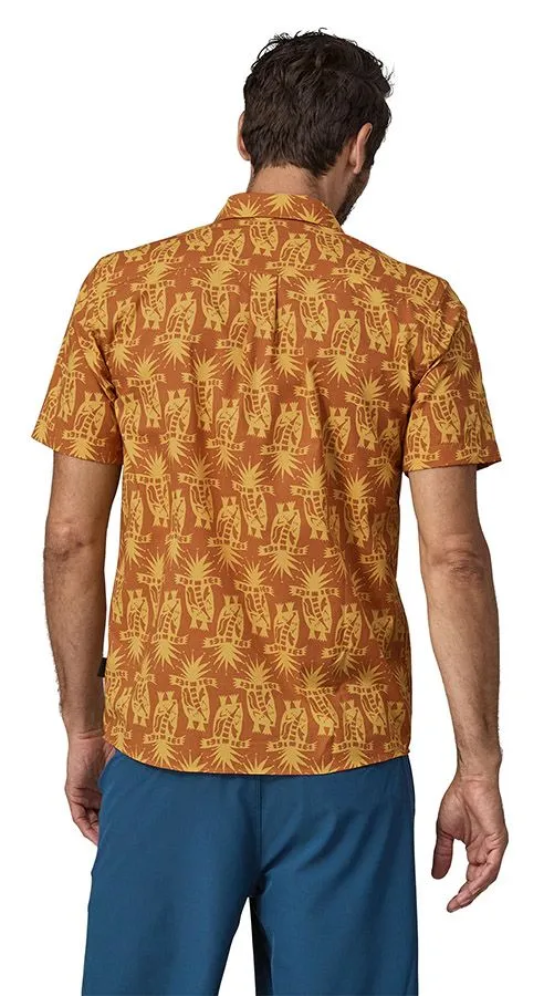 Patagonia M's Go-To Shirt Herren Kurzarm-Hemd sienna clay