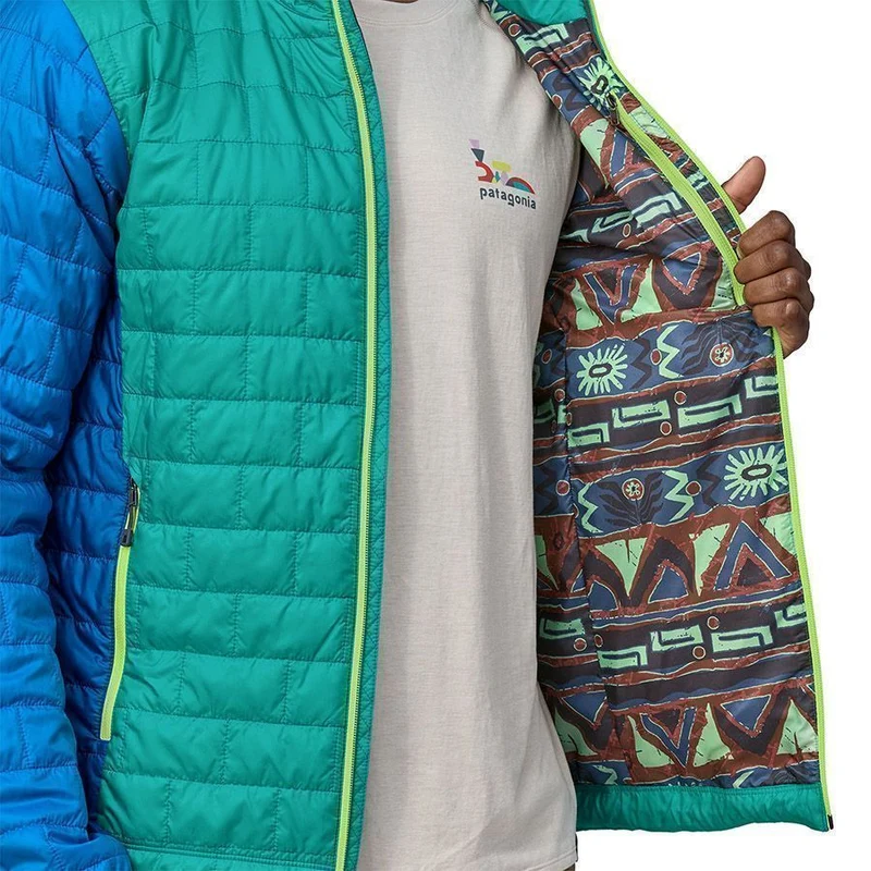 Patagonia M´s Nano Puff Hoody Herren Isolationsjacke subtidal blue