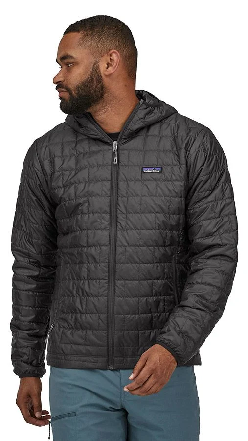 Patagonia M's Nano Puff® Hoody Herren Isolationsjacke black