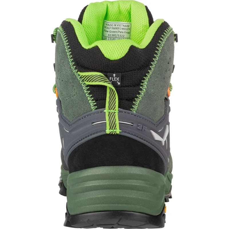 Salewa Alp Trainer 2 Mid GTX Boot Herren Trekkingschuh raw green/pale frog