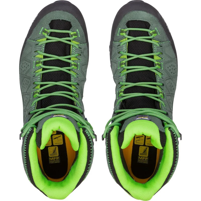 Salewa Alp Trainer 2 Mid GTX Boot Herren Trekkingschuh raw green/pale frog