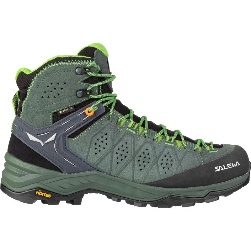 Salewa Alp Trainer 2 Mid GTX Boot Herren Trekkingschuh raw green/pale frog