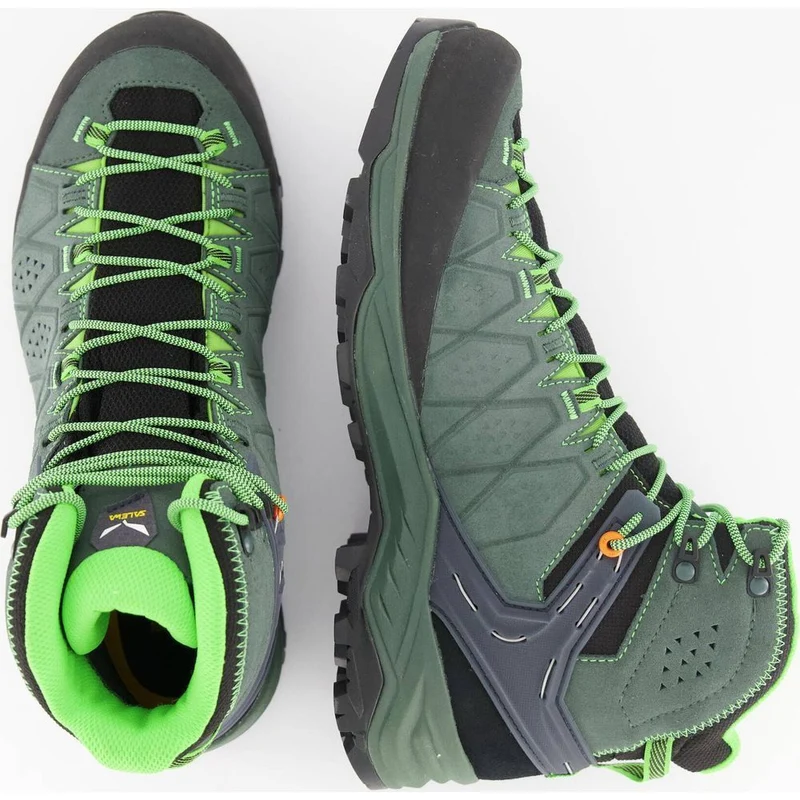 Salewa Alp Trainer 2 Mid GTX Boot Herren Trekkingschuh raw green/pale frog
